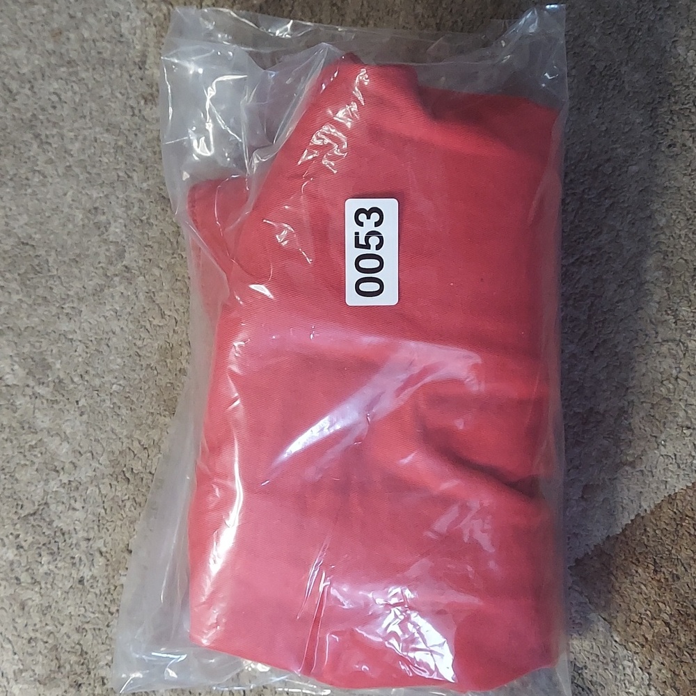 American Eagle Outfitters Men's Red Flat Front Shorts - Picture 7 of 7